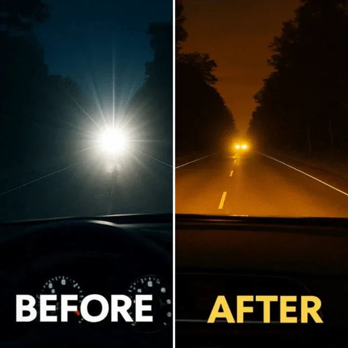 CrystalClear Vision - Enjoy Glare-Free Night Driving Comfort - Lamylie
