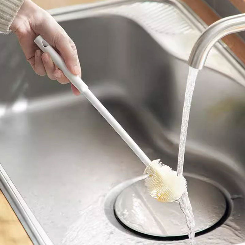 Spazzola per la pulizia | Manico lungo | Setole morbide | CupClean - Lamylie
