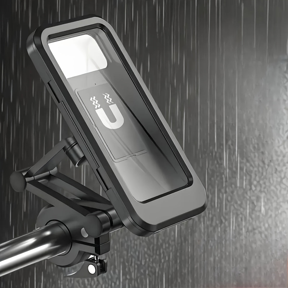 Teleskopický magnetický držák telefonu Bikewise — montážní konzola z ABS