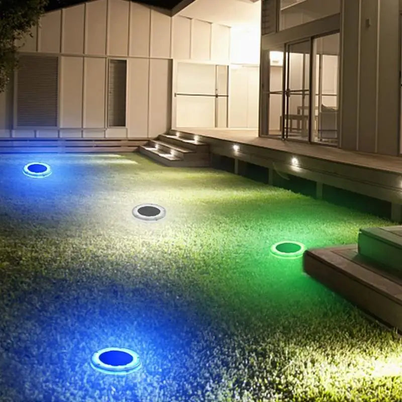 Solar Pool Lamp – Waterproof & Floating with Color LED - Lamylie