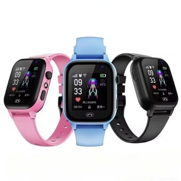 Kinder-Smartwatch | Live-Ortung, Videoanrufe & SOS-Alarm | KidTrack - Lamylie