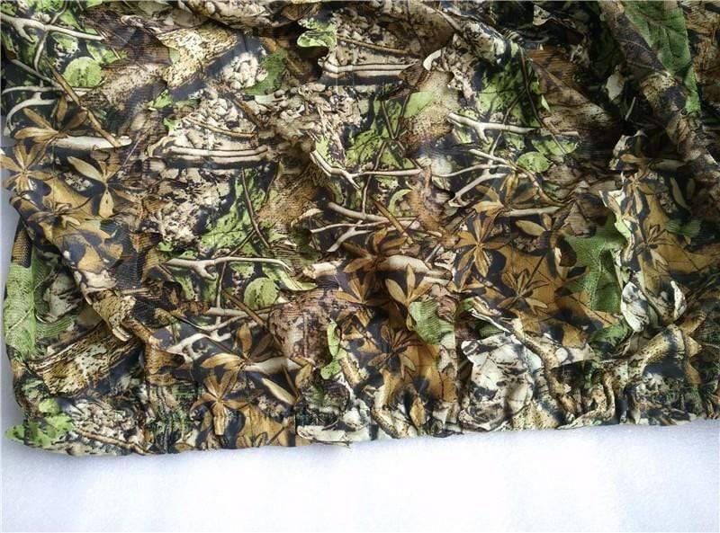 Combinaison ghillie avec camouflage feuillu 3D pour la chasse et l’observation de la faune - Lamylie