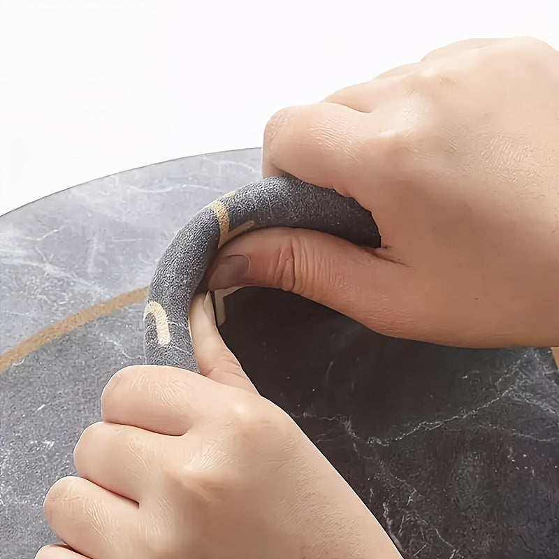Tapis de cuisine antidérapant en L – Très absorbant - Lamylie