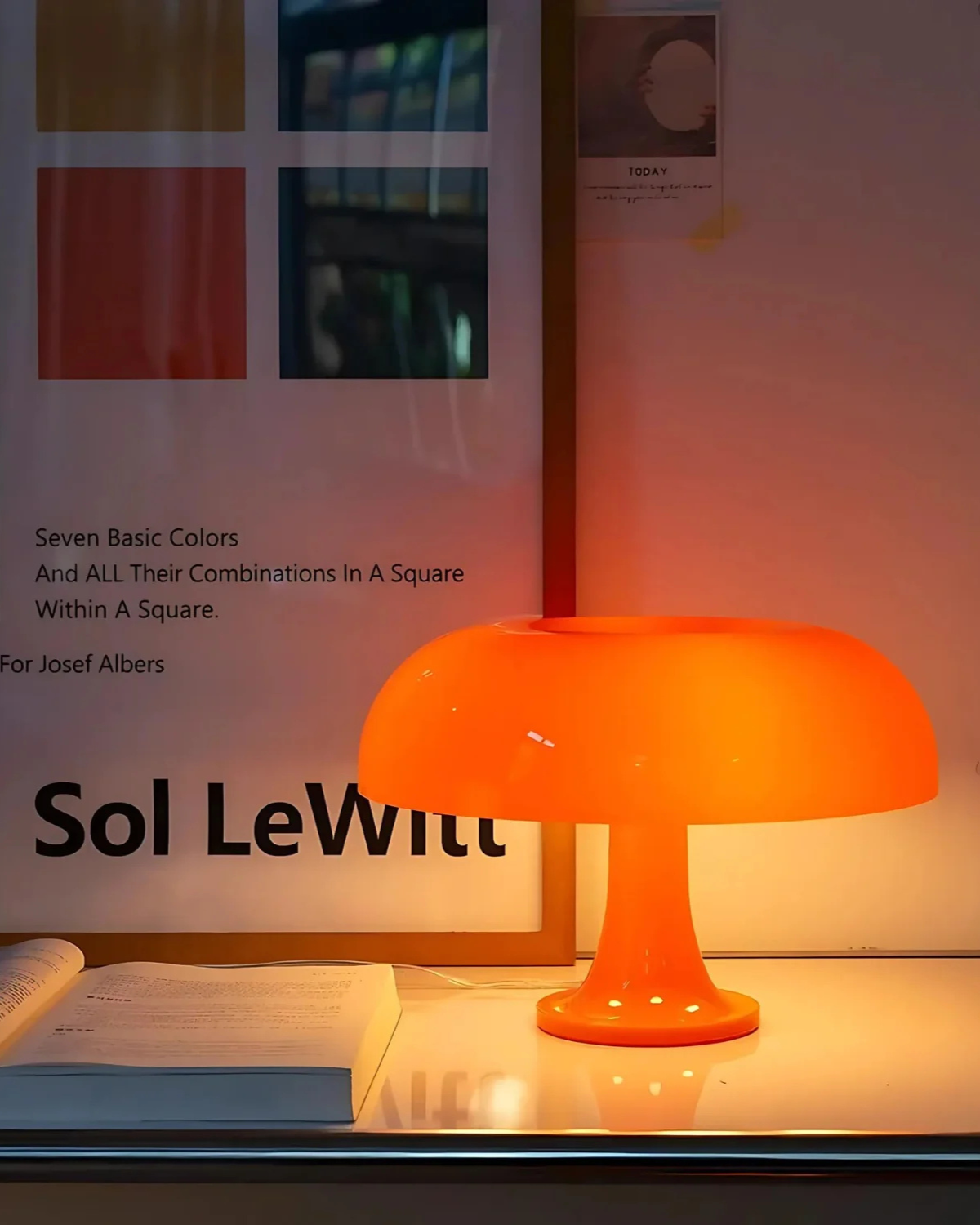 Bauhaus Desk Lamp Vintage Dome – Gentle Illumination in Classic Style - Lamylie