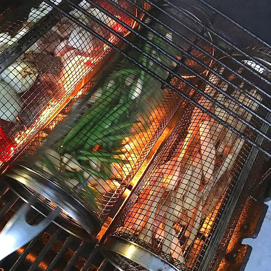 Grill Basket for BBQ – Hassle-Free Cooking - Lamylie