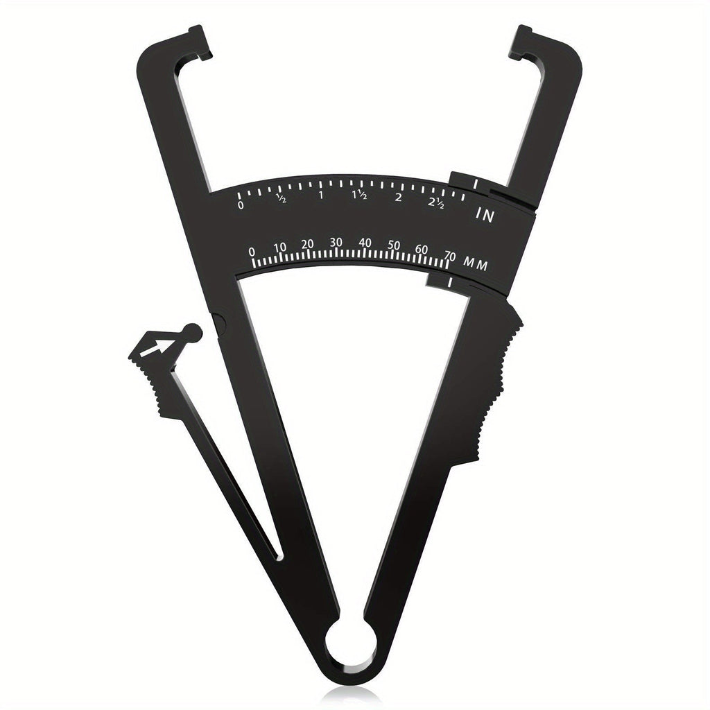 Calibrador de grasa corporal Caliperfit — Medidor de pliegues cutáneos de pinza y lectura de precisión