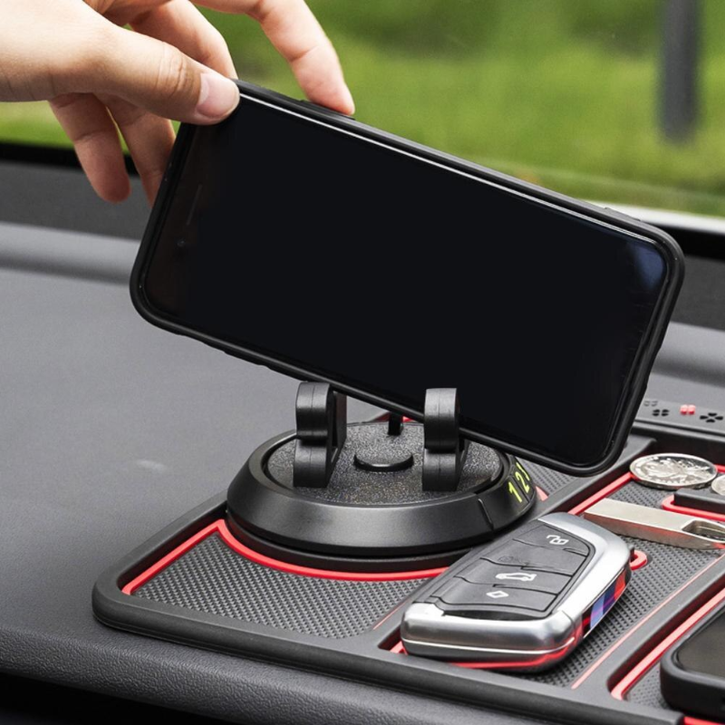Tapis antidérapant pour tableau de bord et téléphone dans les véhicules - Lamylie