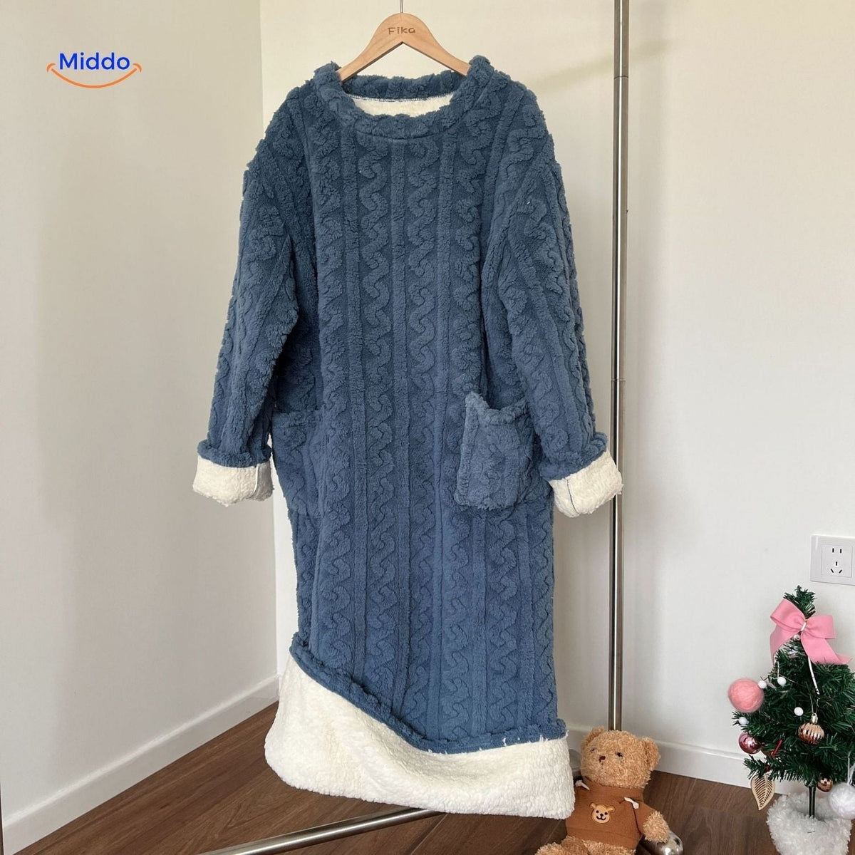 Vestaglia coperta accogliente – Goditi il calore, muoviti liberamente e vivi un comfort senza fine! - Lamylie