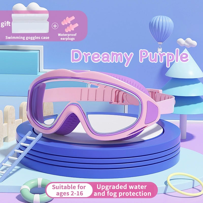 Gafas de natación HD para niños – Protección UV y función antivaho - Lamylie