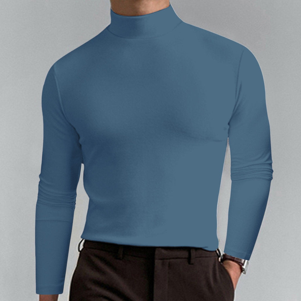 Marsilio – Col roulé ajusté sculptant pour homme – Lamylie