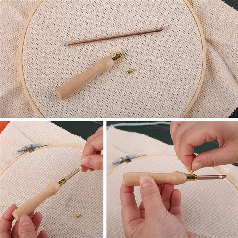 Embroidery | Comfortable Needle Kit | Ergonomic & Multifunctional | ThreadEase - Lamylie