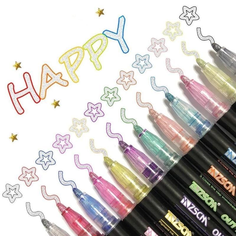 Colorful Dual Markers for Creative Effects - Lamylie