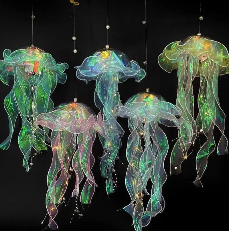 Luminescent Jellyfish Accent Lamp for Ambient Atmosphere - Lamylie