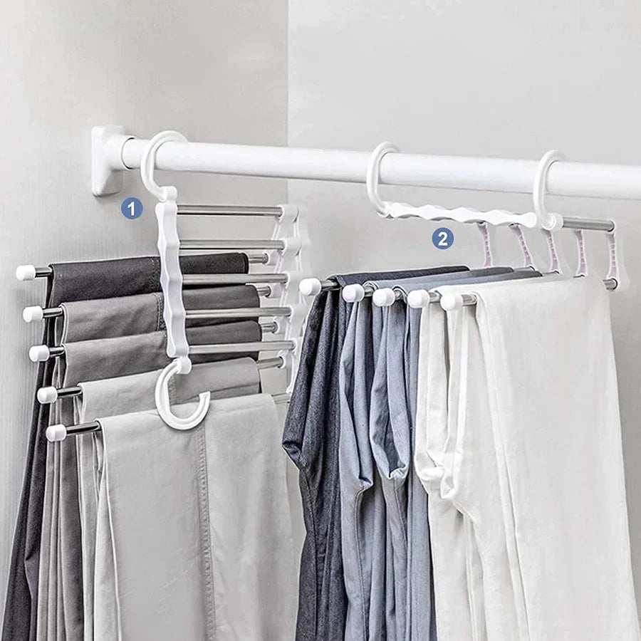 Organizer per grucce | Massimo risparmio di spazio | Gruccia multipla pieghevole | FoldPro - Lamylie