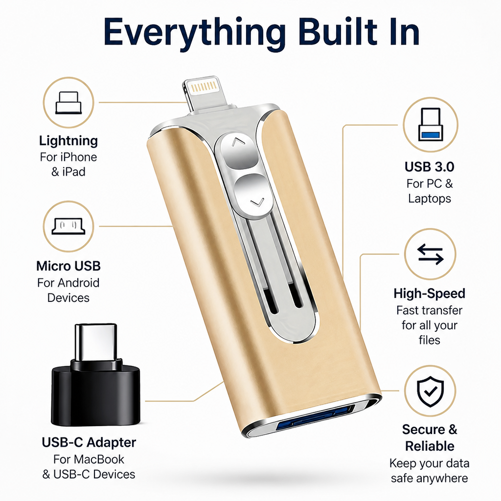 GeniusDrive — Instantly Unlock Limitless Storage and Carry Every Memory Everywhere - Lamylie