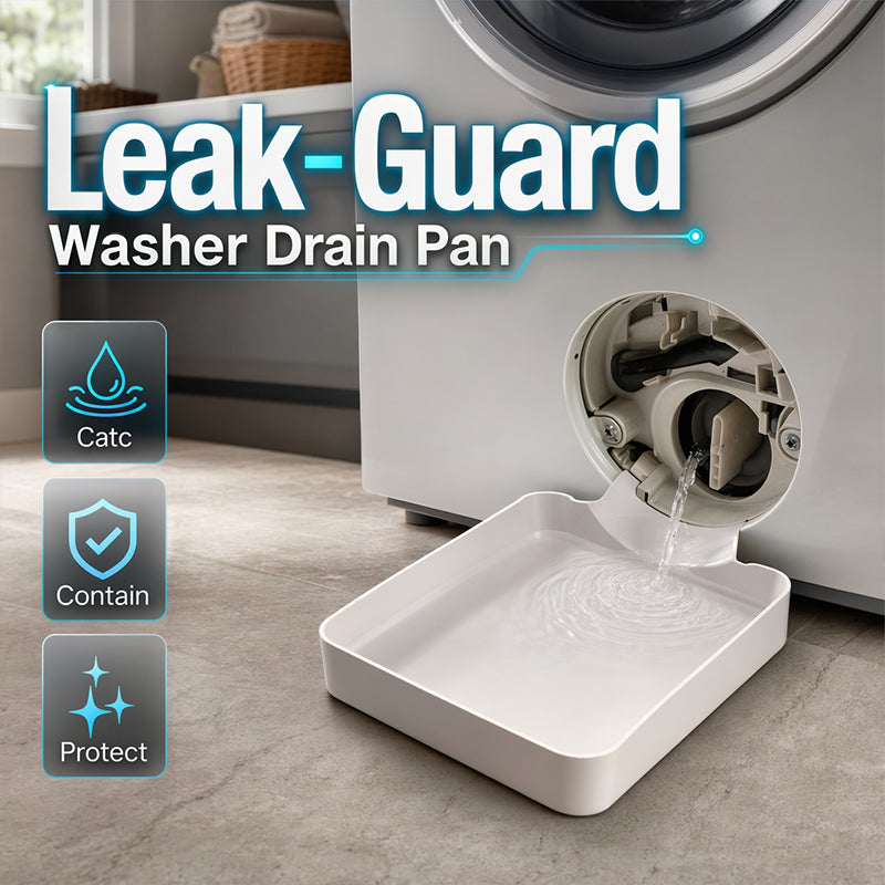 Protecție pentru mașina de spălat LeakGuard — Păstrează podelele uscate și scapă de griji la fiecare zi de spălat - Lamylie