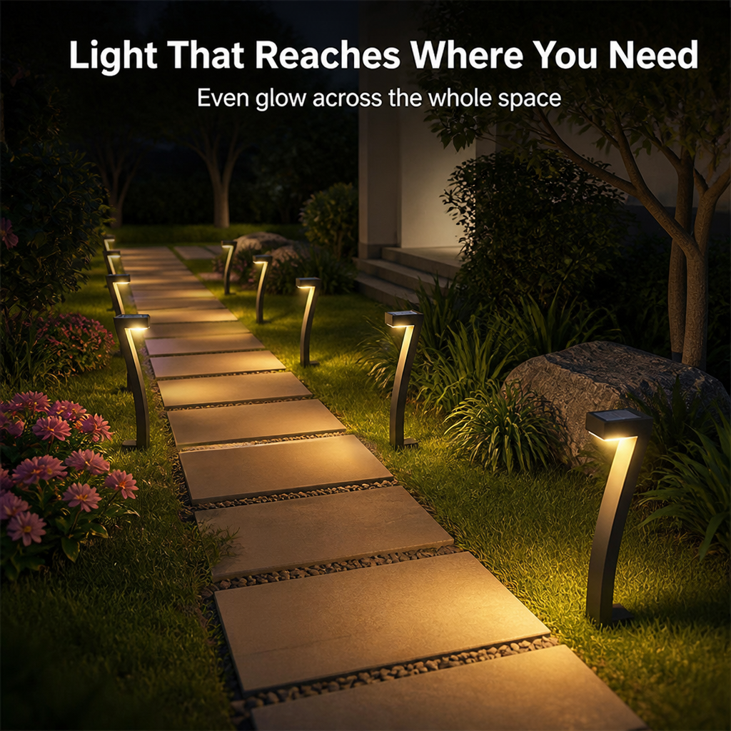 BrillaraGlow — Transform Your Garden with Effortless, All-Night Radiance and Weatherproof Security - Lamylie