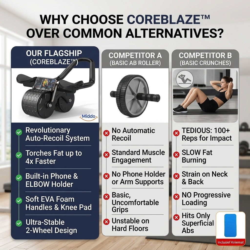 CoreBlaze — 激活每一块核心肌肉，快速练出令人惊叹的腹肌 - Lamylie