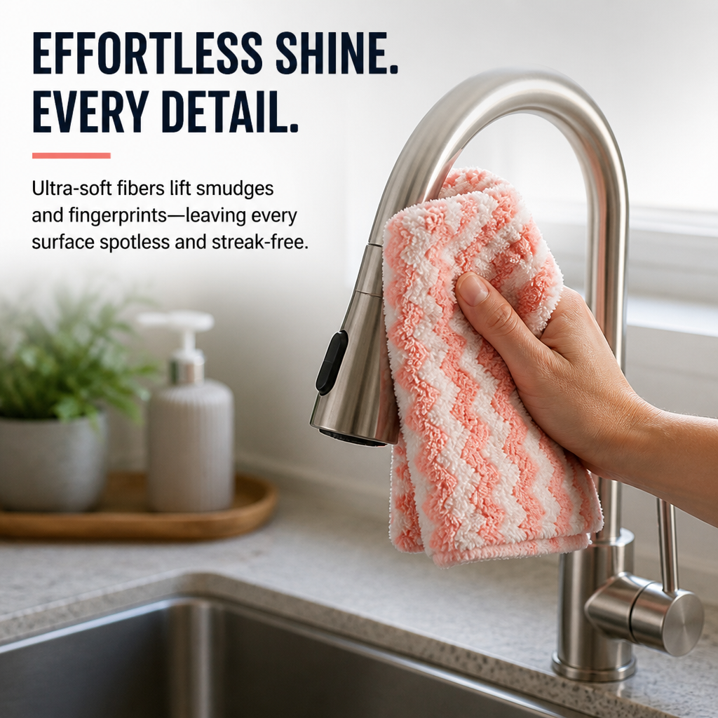 LumiClair Ultrasoft Cloths — Unlock Effortless, Mirror-Perfect Shine Every Time - Lamylie