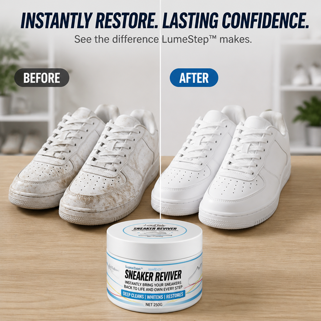LumeStep Sneaker Reviver — Devuelve la vida a tus zapatillas al instante y presume de cada paso - Lamylie