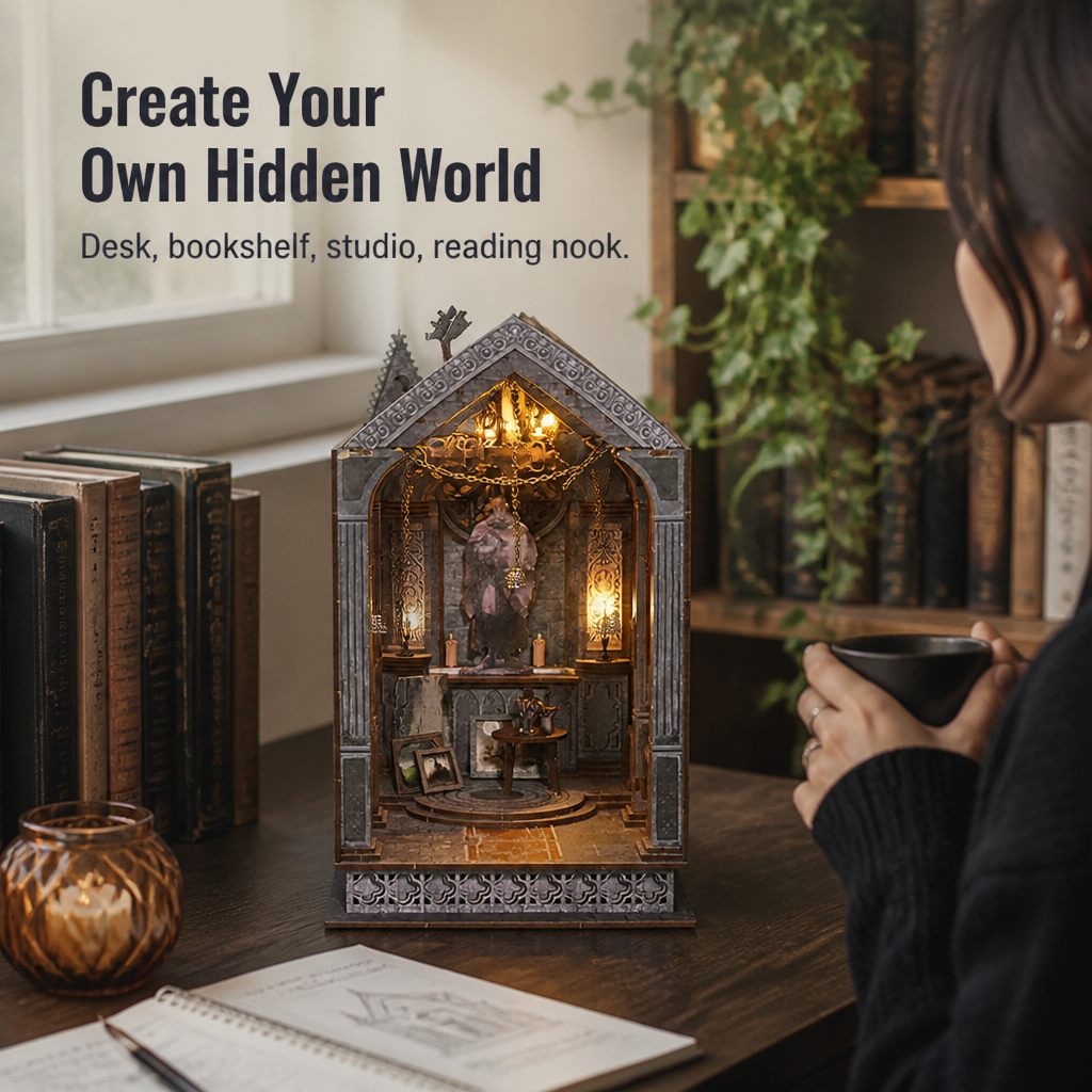MystiShelter — Transform Your Shelf into a Living Gothic Fantasy Sanctuary - Lamylie