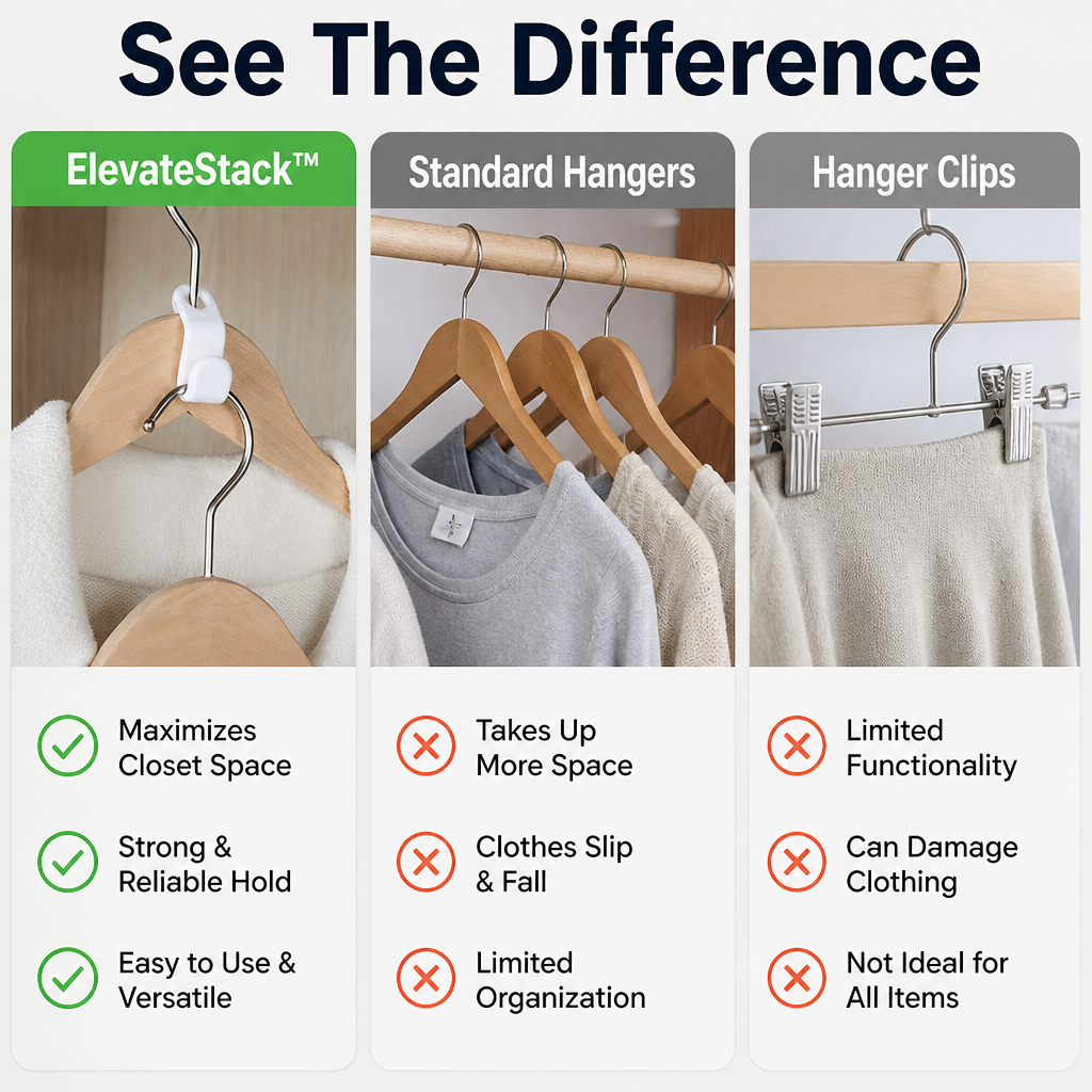 ElevateStack — Unlock Closet Freedom with Effortless Space and Style - Lamylie