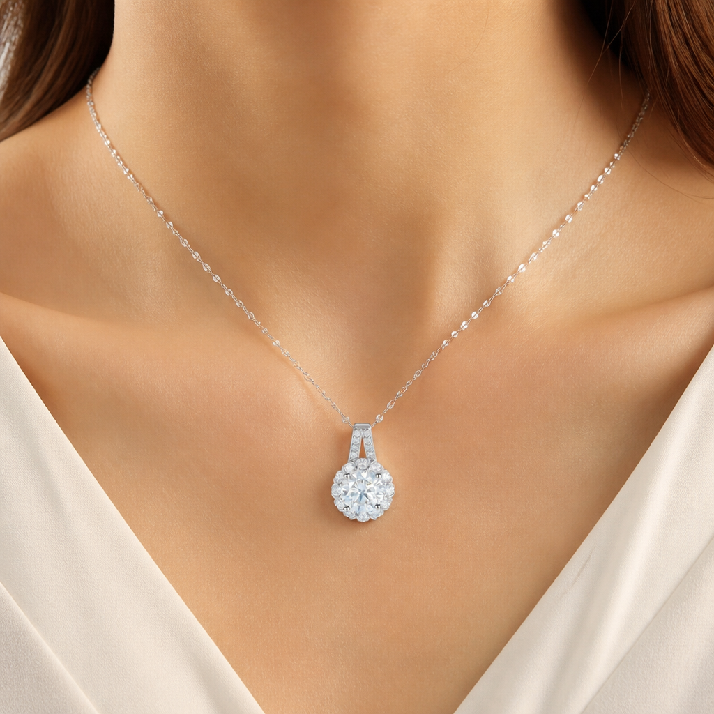 LuminAura Necklace — Catch the Light at Your Collarbone Without the Diamond Price - Lamylie