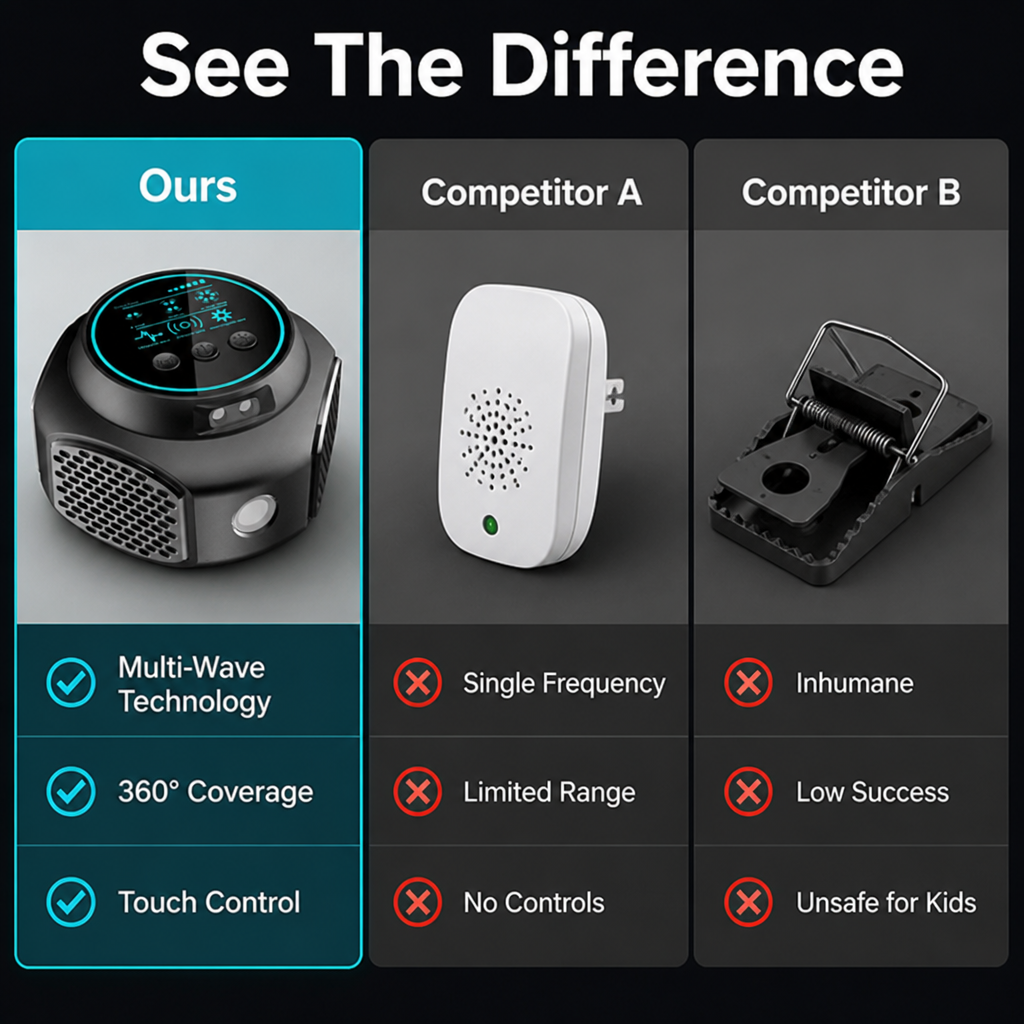 HomeShield Pro — Vezměte si svůj domov zpět s tichým a bezpečným klidem bez škůdců - Lamylie