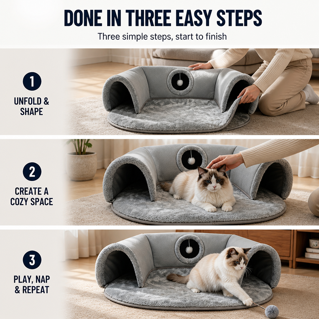 CozyNest — Μεταμορφώστε τη μέρα της γάτας σας με ατελείωτη άνεση και παιχνίδι - Lamylie