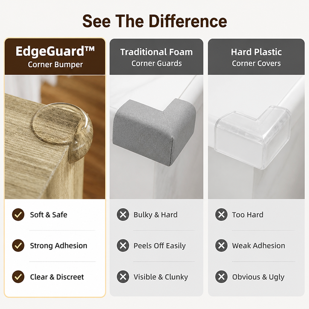 EdgeGuard — Une protection douce et invisible qui permet à vos enfants de jouer sans crainte - Lamylie