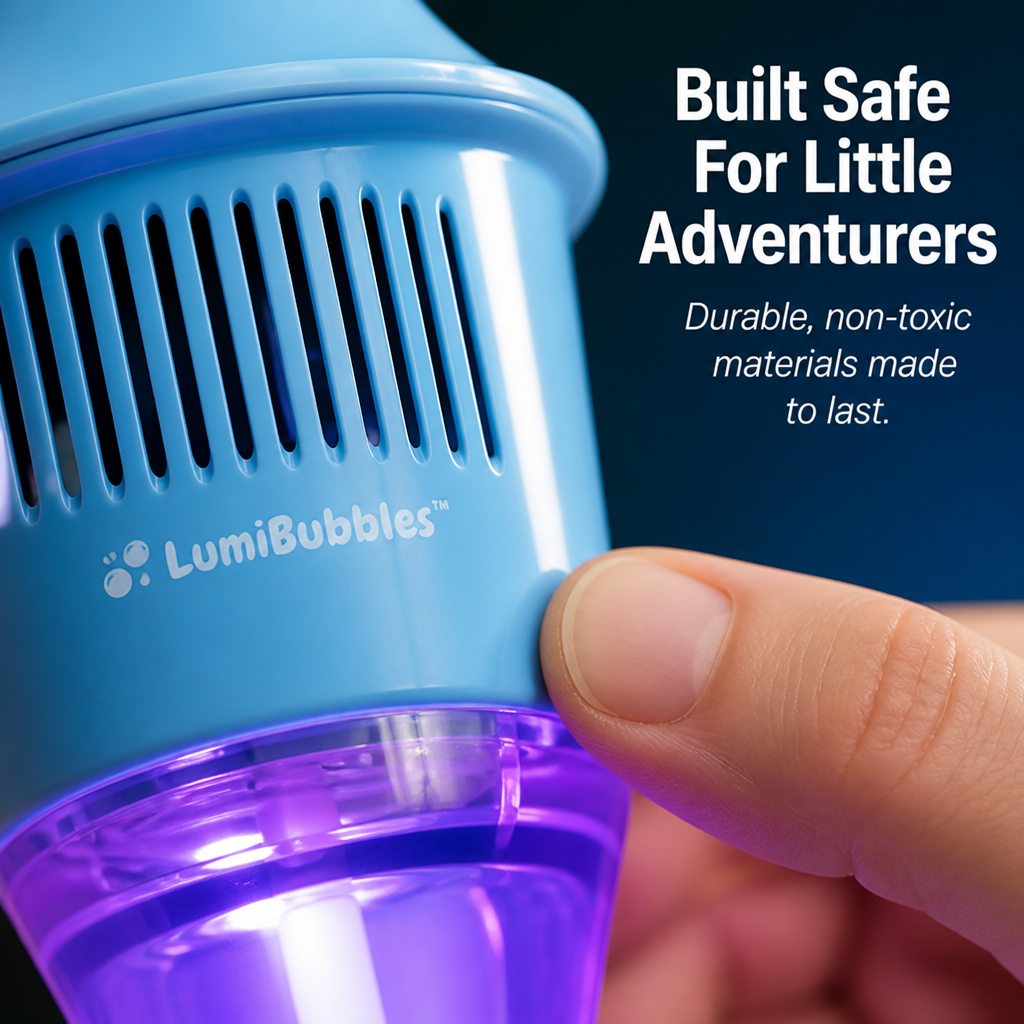LumiBubbles — Rozsviťte venkovní zábavu fascinujícími svítícími bublinami, kterým děti neodolají - Lamylie