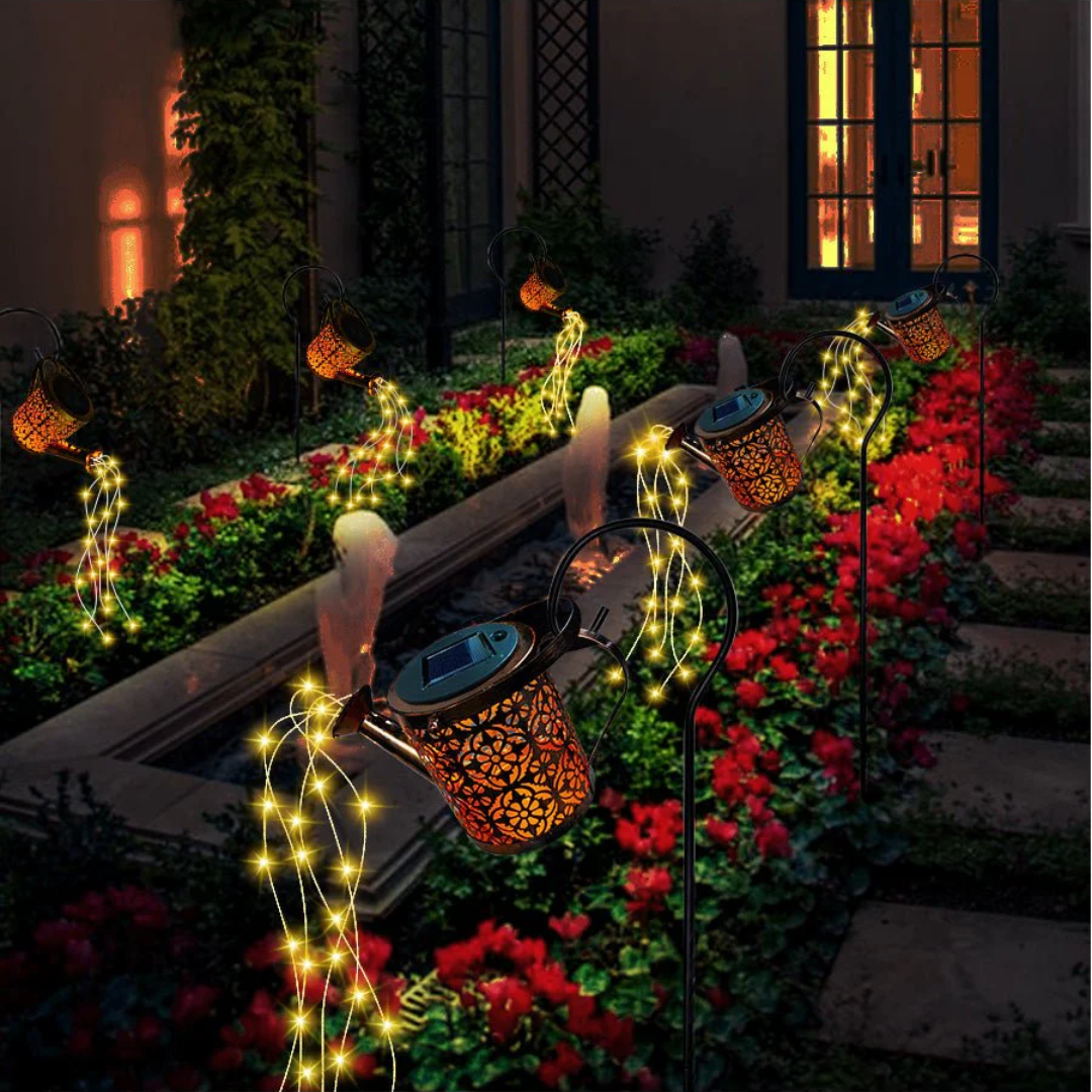 Outdoor Solar-Gartenlicht mit sternenartiger Beleuchtung - Lamylie
