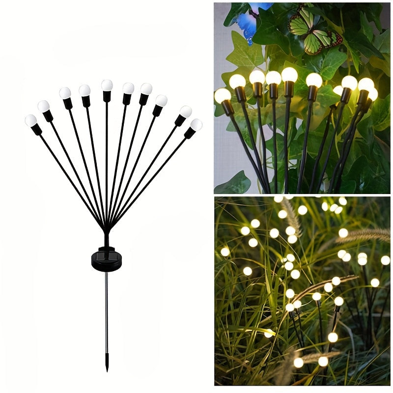 Luces solares LED de suelo Nightflare con efecto de luciérnaga — Configuraciones de 6/8/10 LED