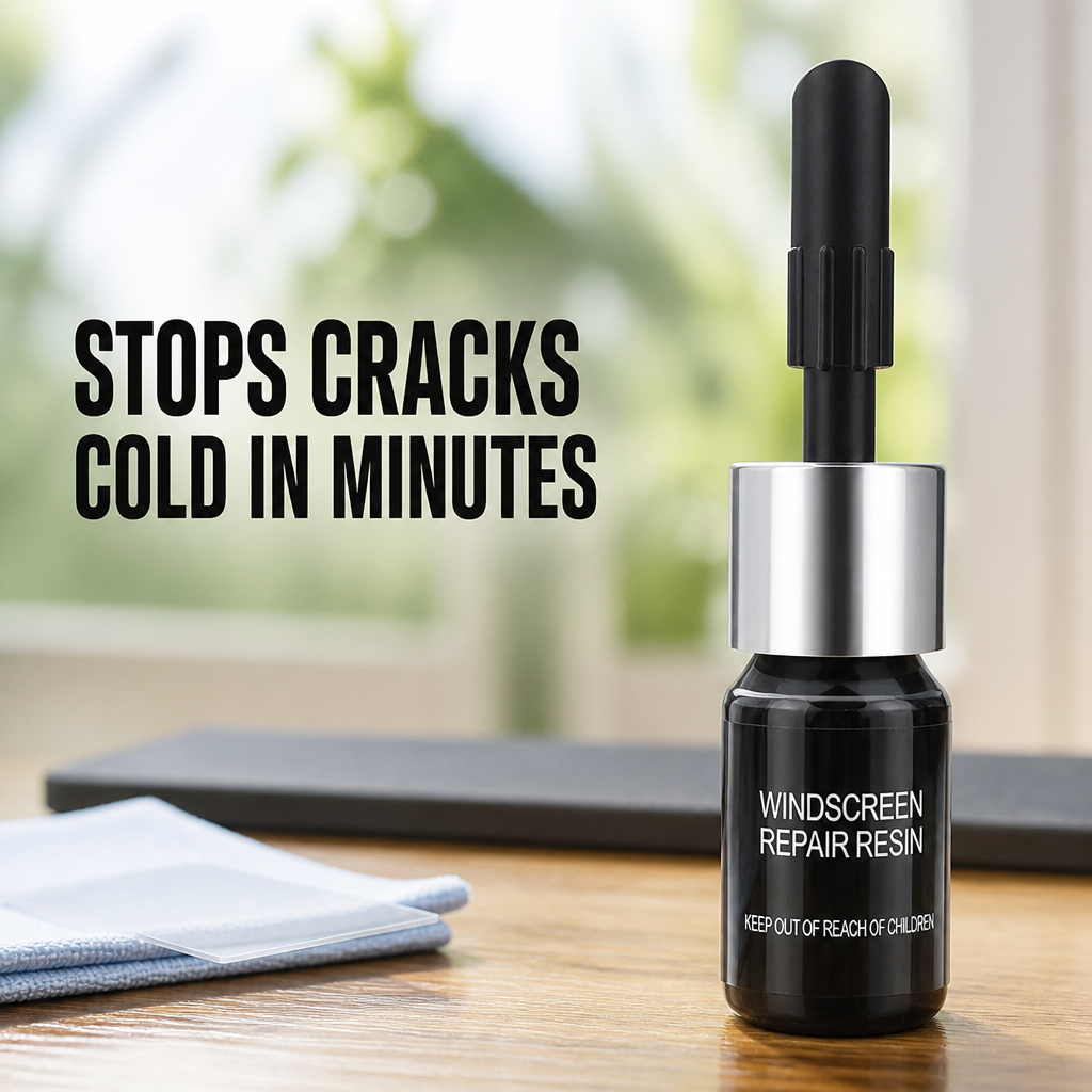 CrystalGuard Repair Kit — Clear, Strong Glass That Stops Cracks Cold in Minutes - Lamylie
