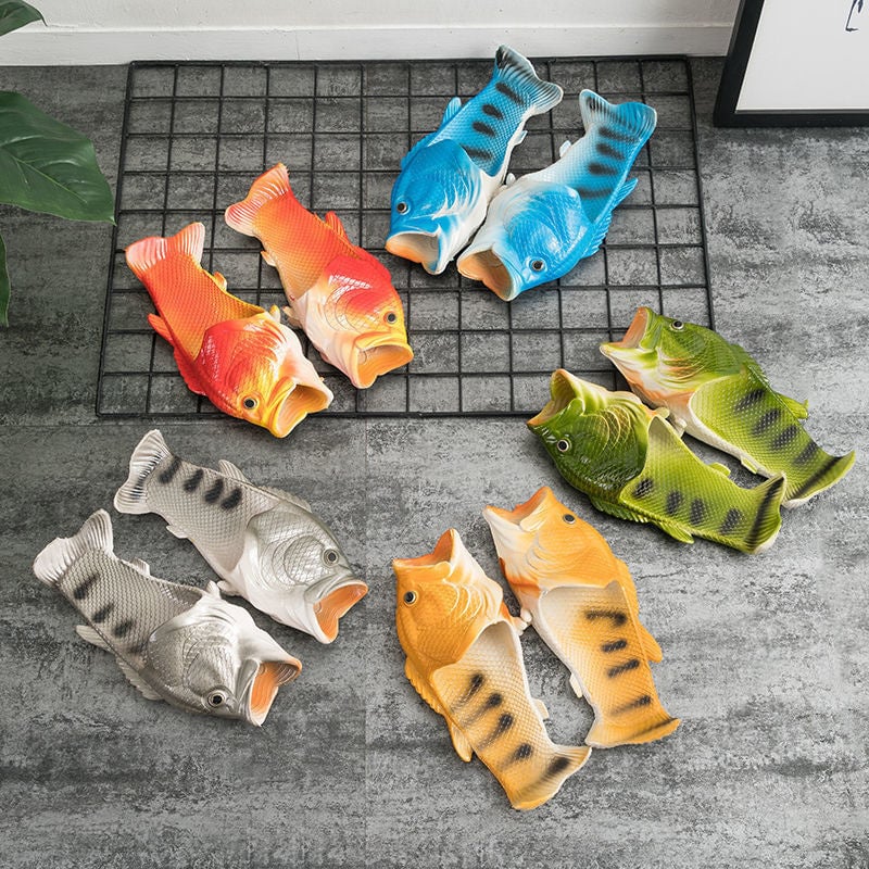 Chaussons en forme de poisson – Transformez chaque pas en un moment de confort et de plaisir sans effort - Lamylie