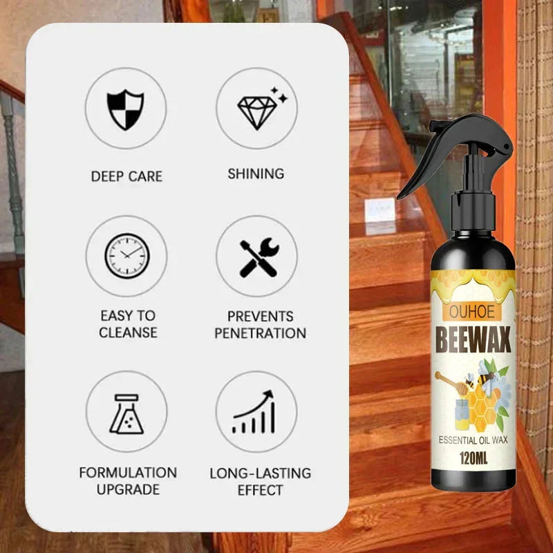 Natural Beeswax Spray for Furniture Care - Lamylie