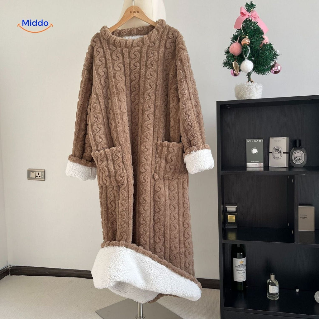 Vestaglia coperta accogliente – Goditi il calore, muoviti liberamente e vivi un comfort senza fine! - Lamylie