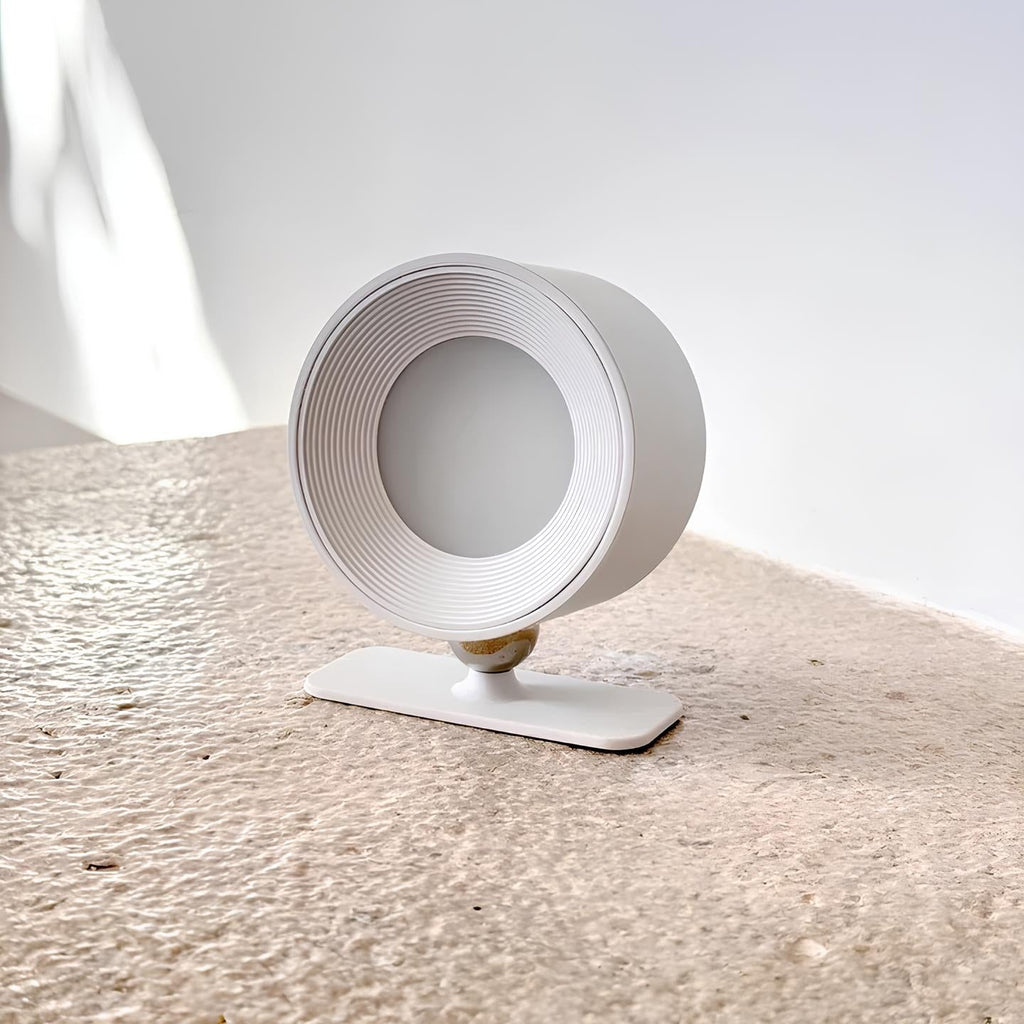 Wireless Rechargeable & Dimmable Wall Lamp with 360° Rotation | Compact Touch-Control Night Light - Lamylie