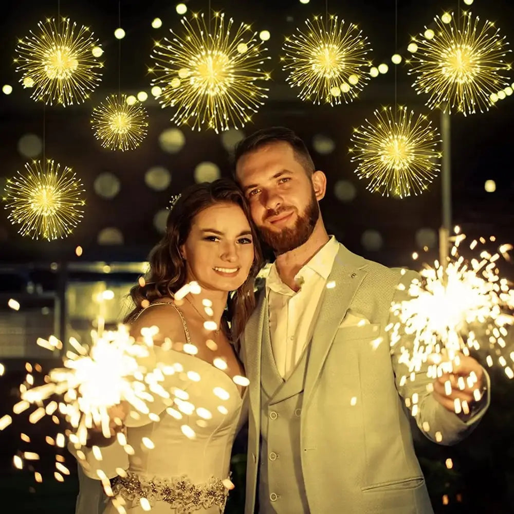 Starburst Lichterkette Set mit 3 Stück — Verwandelt Ihr Zimmer in eine atemberaubende Lichtshow - Lamylie