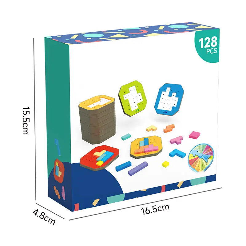 Kreatives Ideen-Puzzlespiel für Kinder – BrainyBlocks für kluge Köpfe - Lamylie