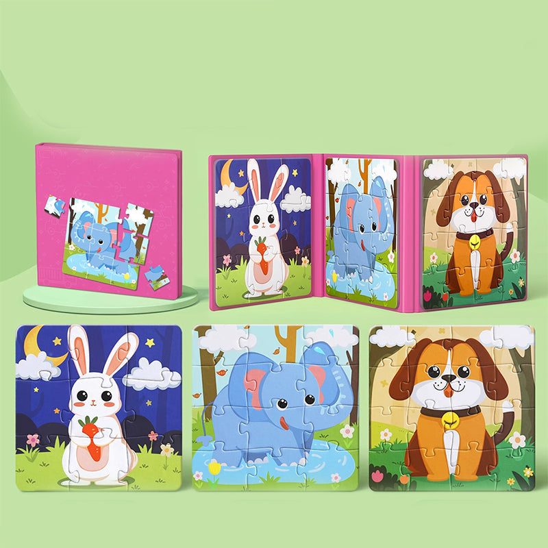 Magnetic Puzzle Book for Kids – Instant Favorite! - Lamylie