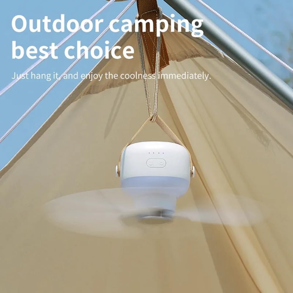 Hanging Fan with LED Light - Lamylie