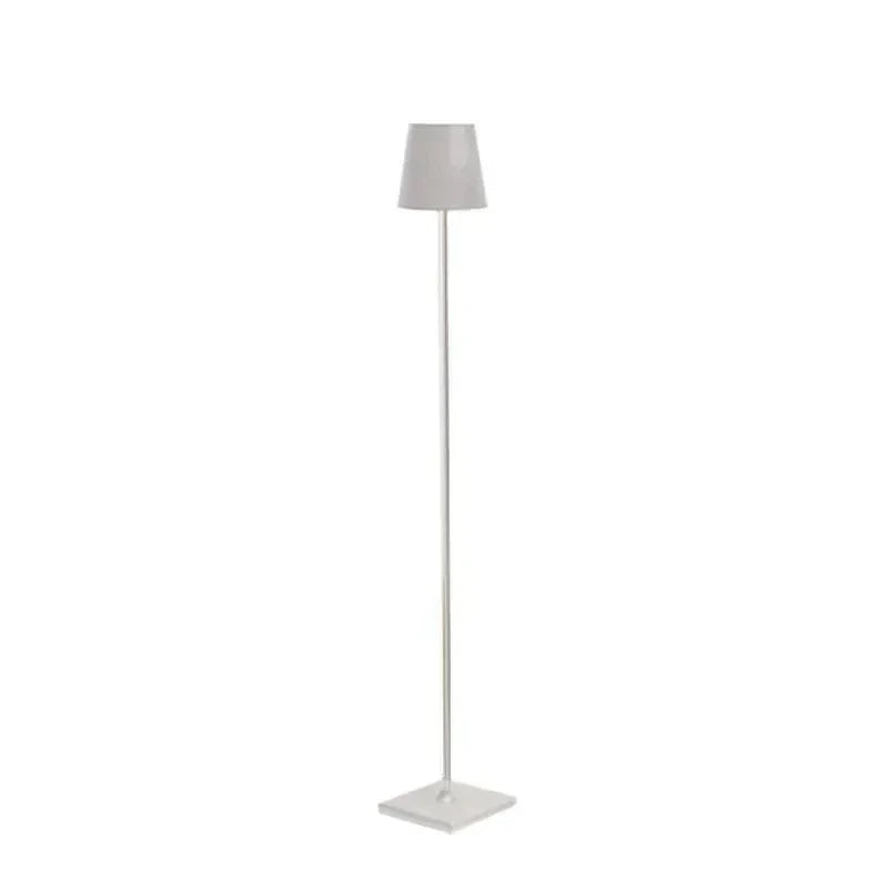 LumaNova nordisk LED-gulvlampe — oppladbar, dimbar, berøringsstyrt