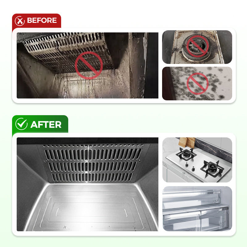 Grease Remover | No Residue | Fast Spray and Wipe | ShineEase - Lamylie