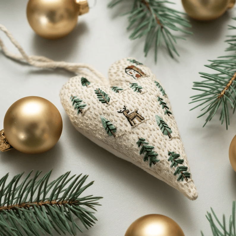 Ručně vyrobený vánoční zázrak – StitchHeart Noel - Lamylie