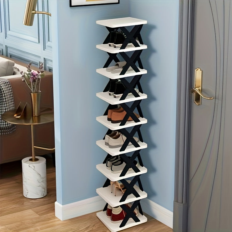 Narrow Shoe Tower Storage Rack - Lamylie