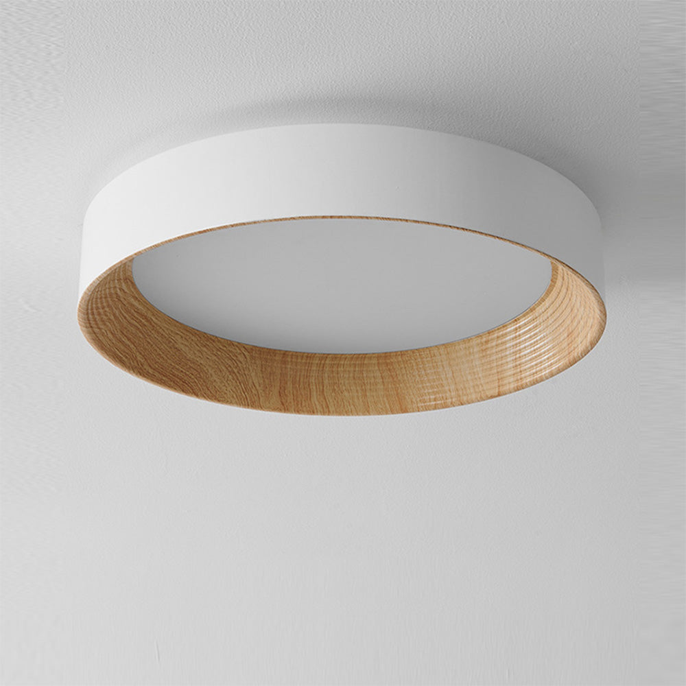 Minimalist Round Low-Profile Ceiling Lamp Bedroom Ceiling Lighting LED - Lamylie