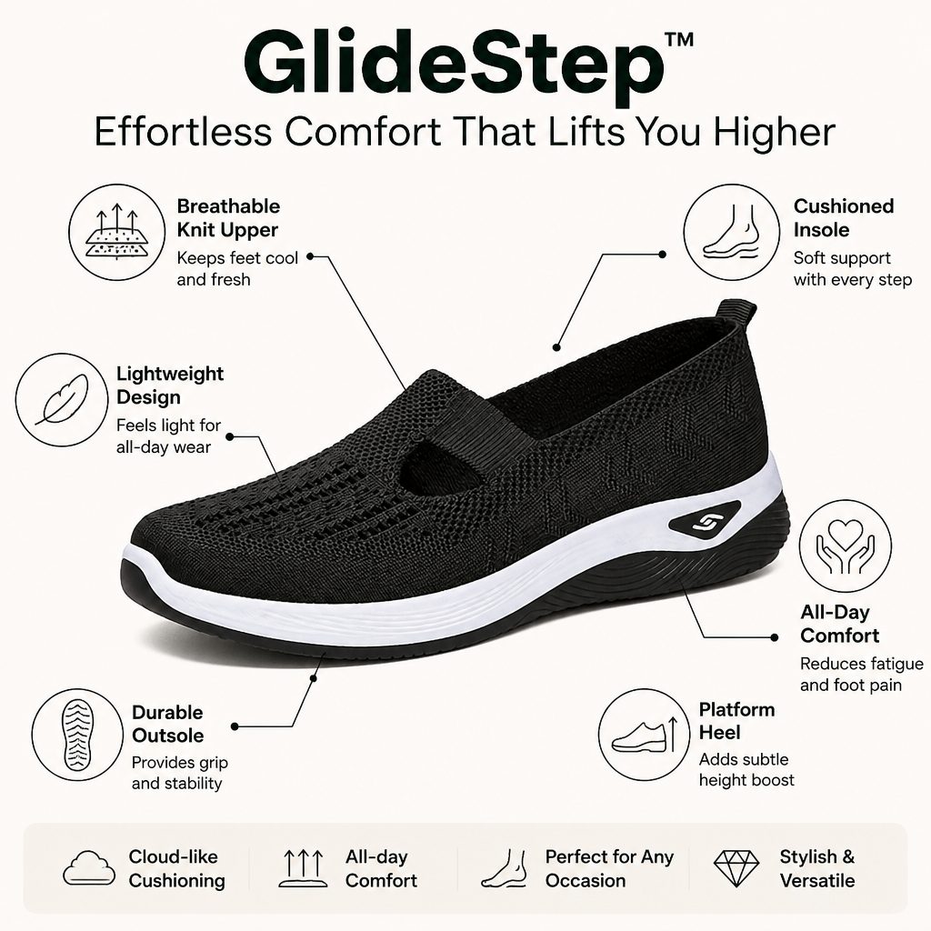 GlideStep — Effortless Comfort That Lifts You Higher - Lamylie
