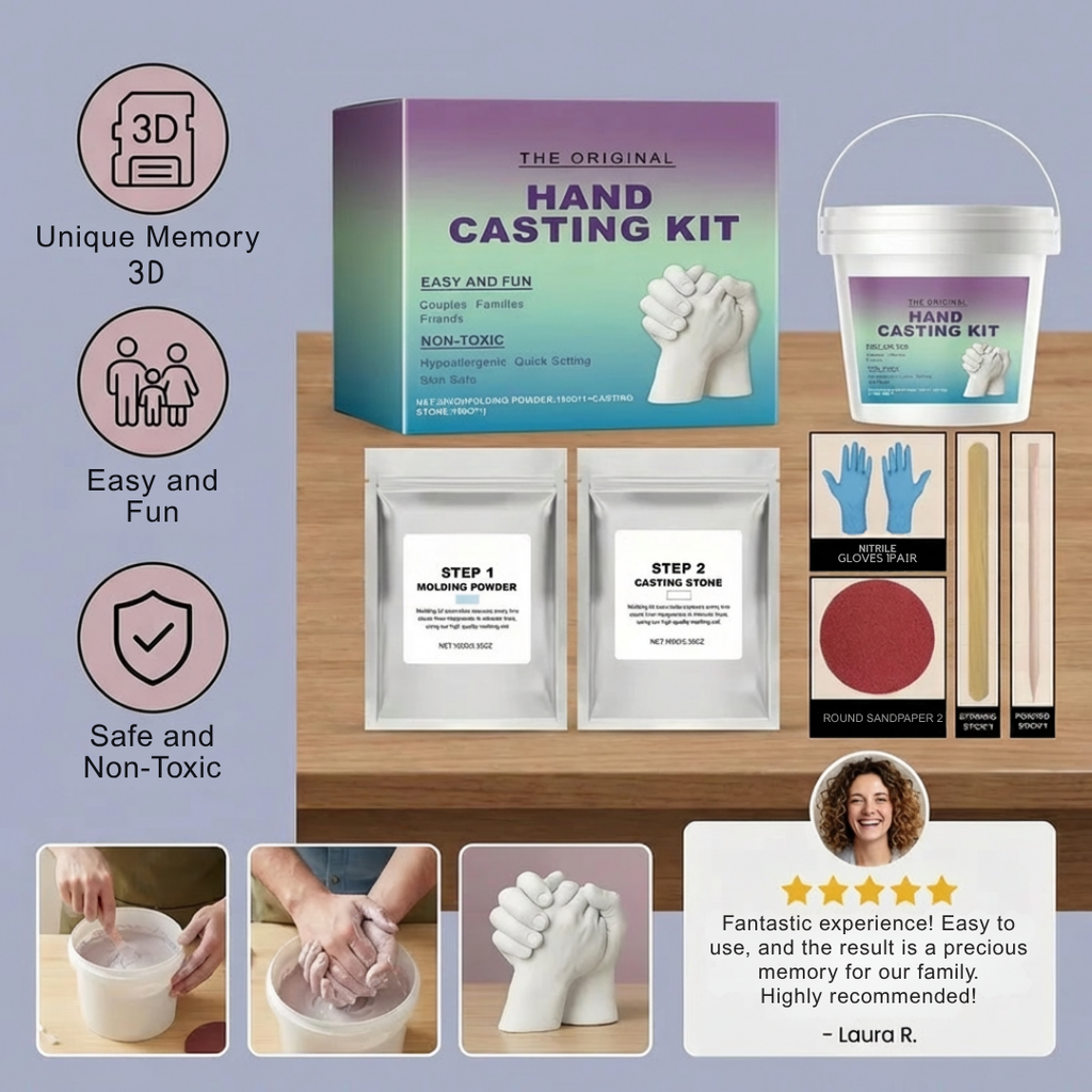 MemoMold — Touching 3D Memories in Lasting Perfection - Lamylie