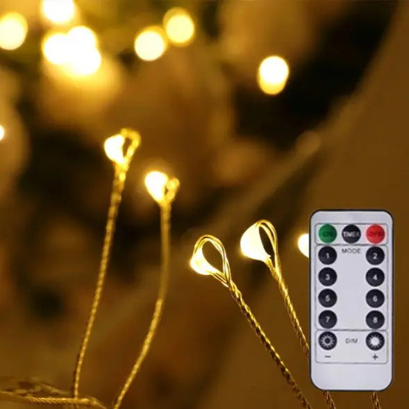 LED Holiday Tree String Lights – Bright & Secure Christmas Decor Lighting - Lamylie
